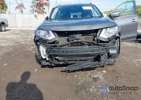 2017 Nissan Rogue Sv z USA, uszkodzony, nr VIN KNMAT2MV2HP614399